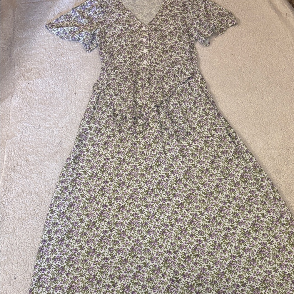 Paris Atelier & Other Stories Floral Midi Dress 4 - Picture 3 of 16